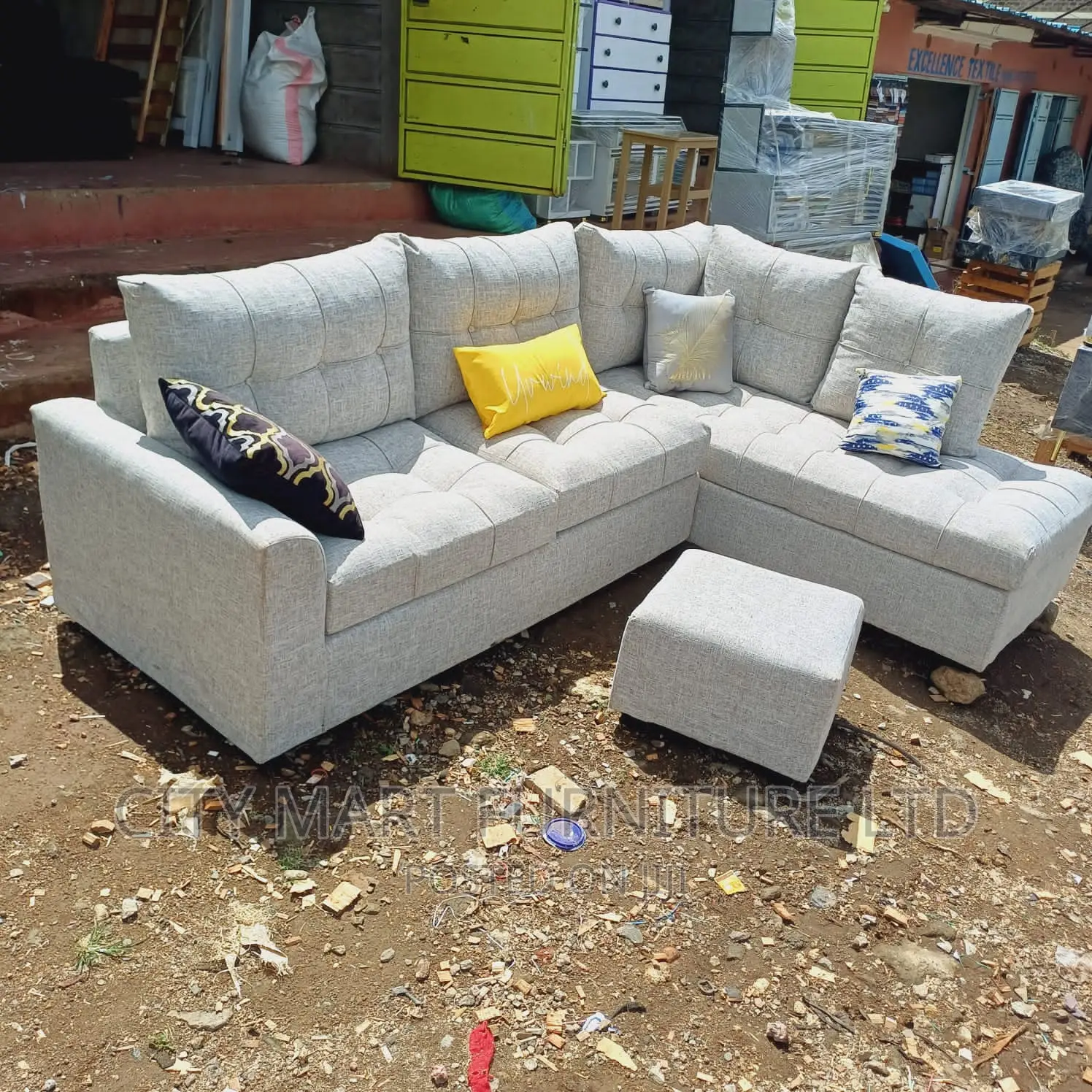 OFFER!5seater Chester Corner Seat/LShaped Sofas Available in Thika