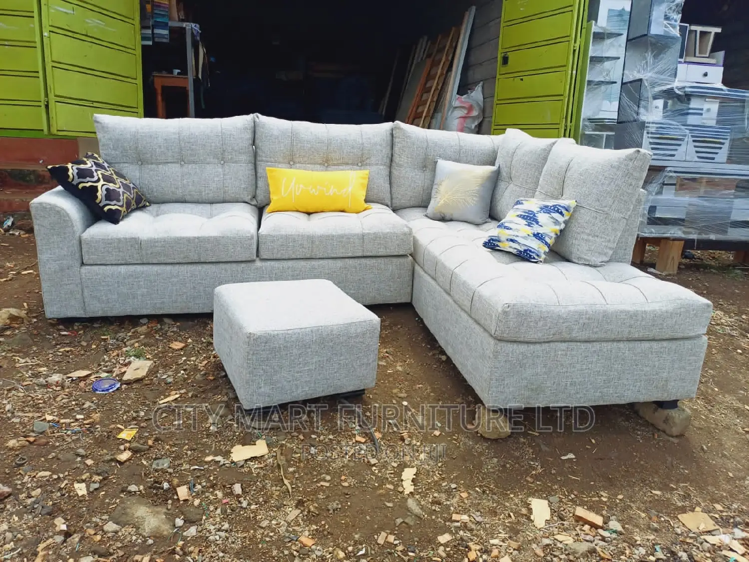 OFFER!5seater Chester Corner Seat/LShaped Sofas Available in Thika