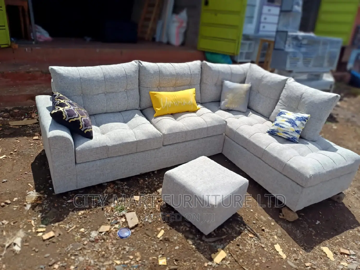 OFFER!5seater Chester Corner Seat/LShaped Sofas Available in Thika