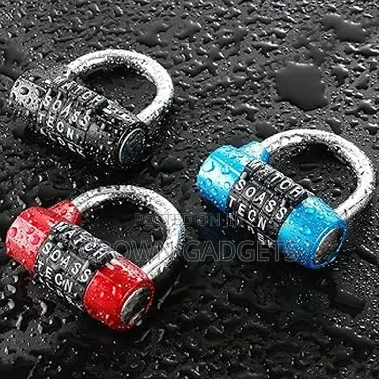 5 Digit Combination Padlock Gym Lock