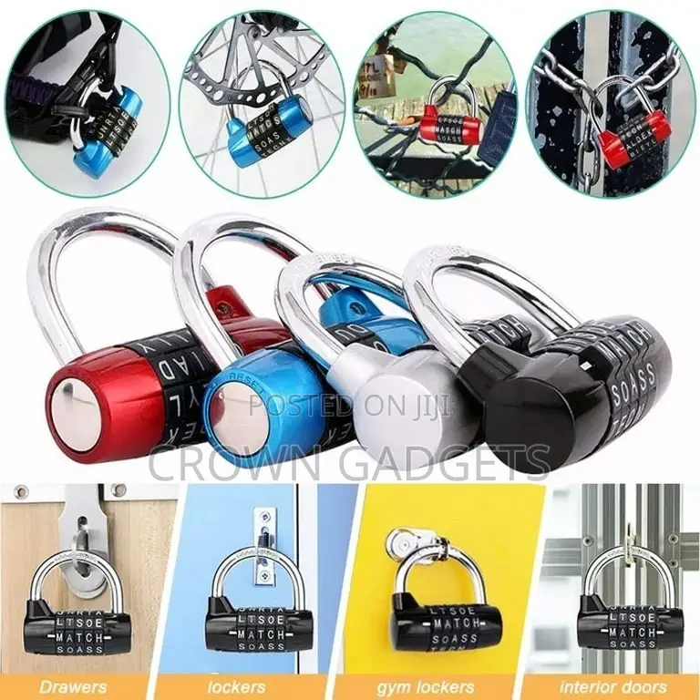 5 Letter Word Lock,5 Digit Combination Lock