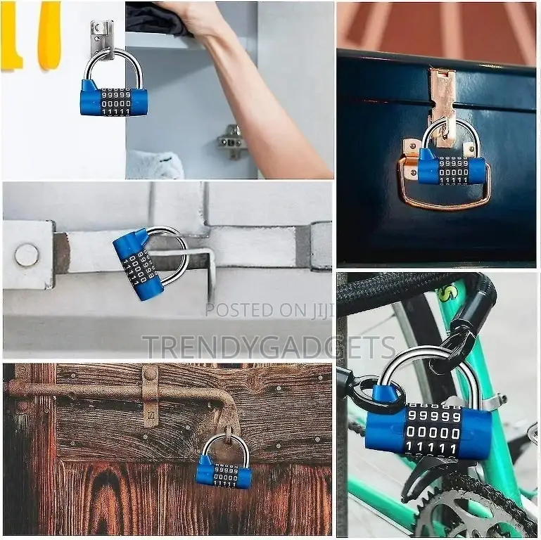 Padlock 5 Letter Word Lock