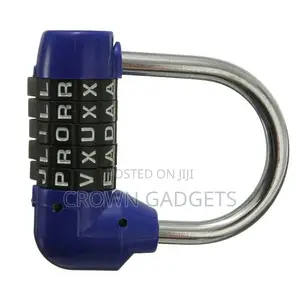 5-Dial Combination Padlock