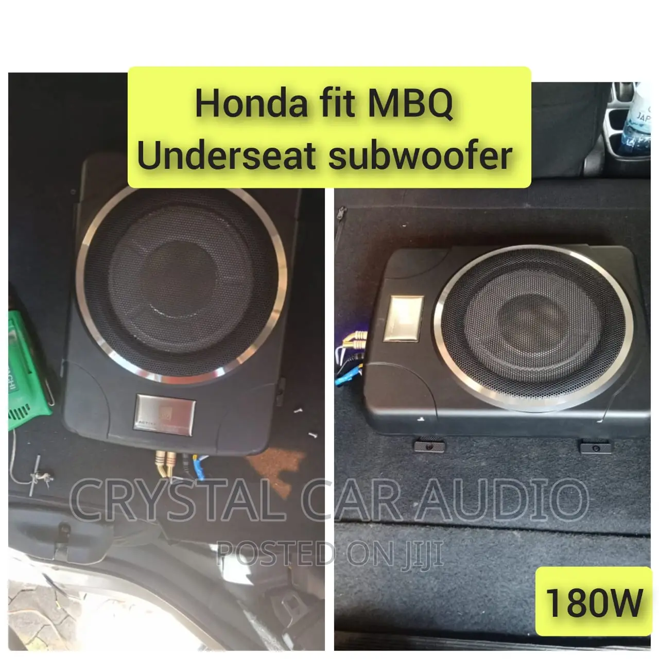 Honda Fit MBQ Underseat Subwoofer 180W in Nairobi Central Vehicle