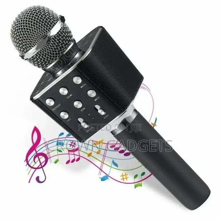 WS858 Wireless Karaoke Microphone Portable Bluetooth