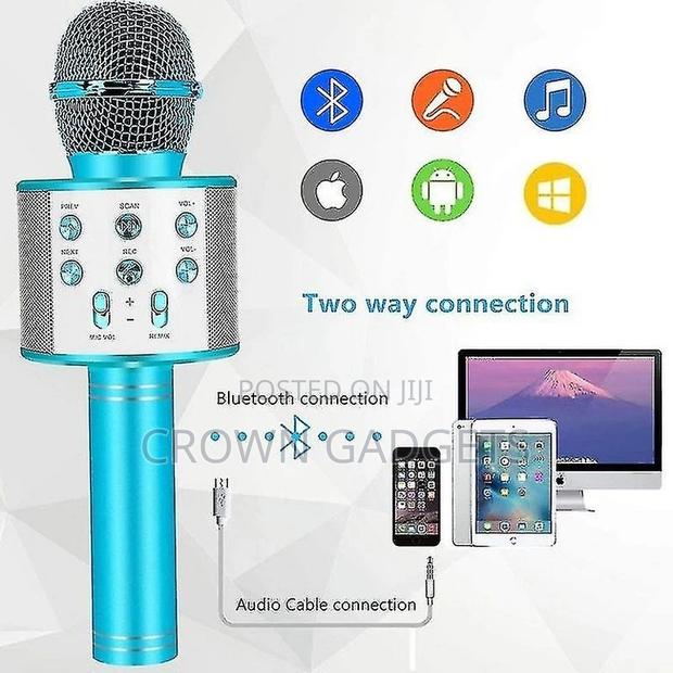 Wireless Karaoke Microphone Home - main view