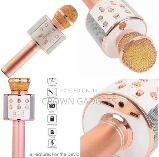 Wireless Bluetooth Karaoke Microphone Handheld Mic - main view