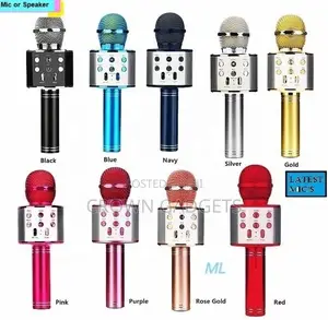 Wireless Bluetooth Karaoke Microphone Handheld
