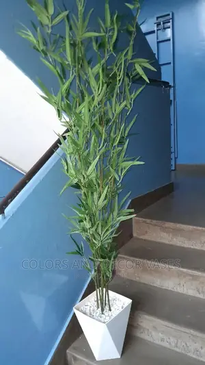 1.6m Long Bamboo Artificial and Vase KSH 6000