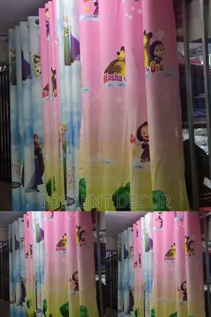 Cartoon Themed Curtain Cartoon Themed Curtain