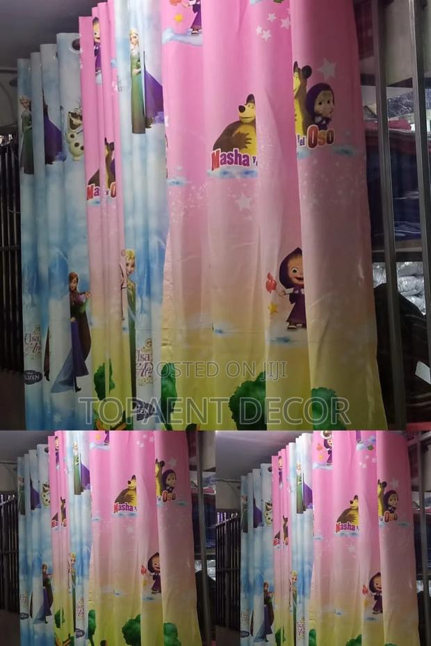 Cartoon Themed Curtain Cartoon Themed Curtain
