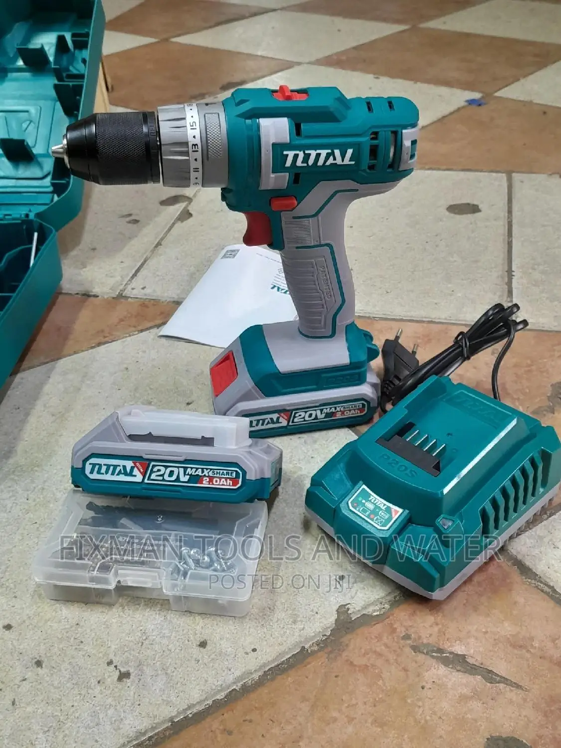 Total Impact Cordless Drill 20V