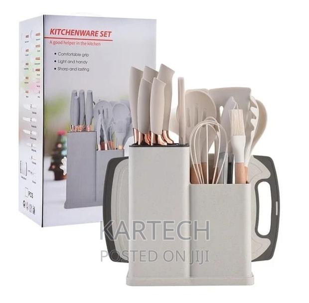 19PC Executive Silicone Spoons - main view
