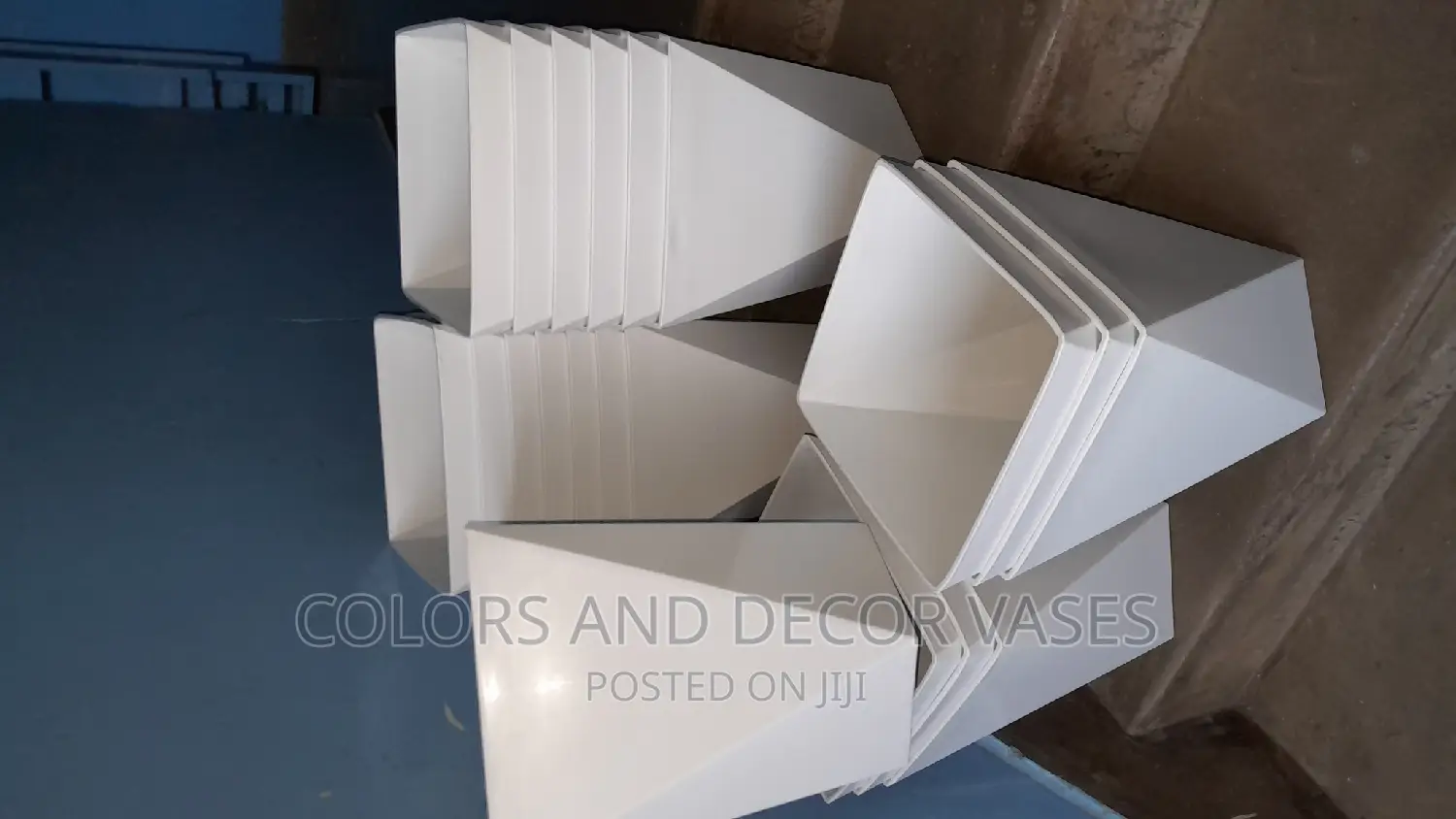 Hard Plastic Vases