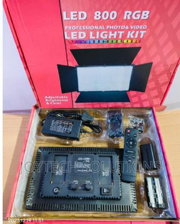 RGB LED Professional Photo Video LED Light Kit Pro LED 800+