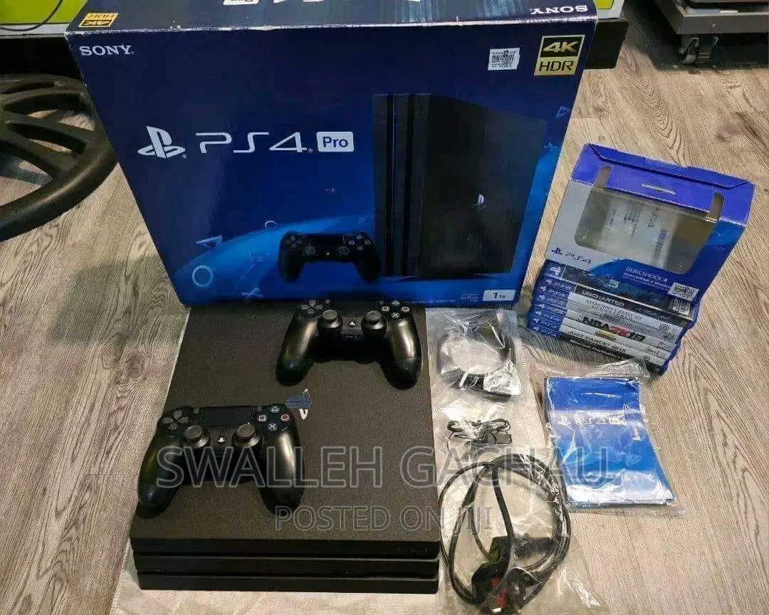 Play Station 5 and 4
