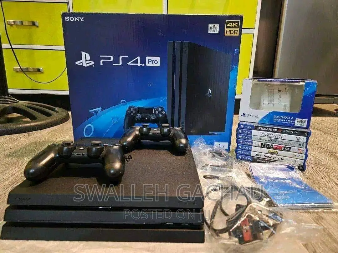 Play Station 5 and 4