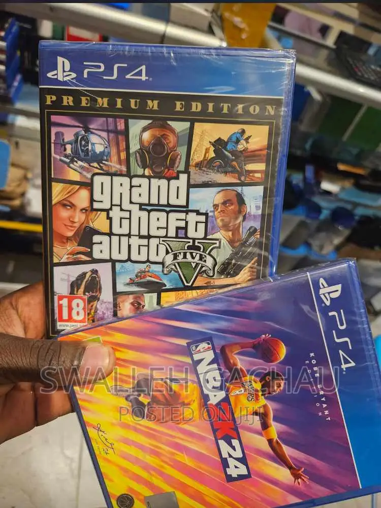 Play Station 5 and 4