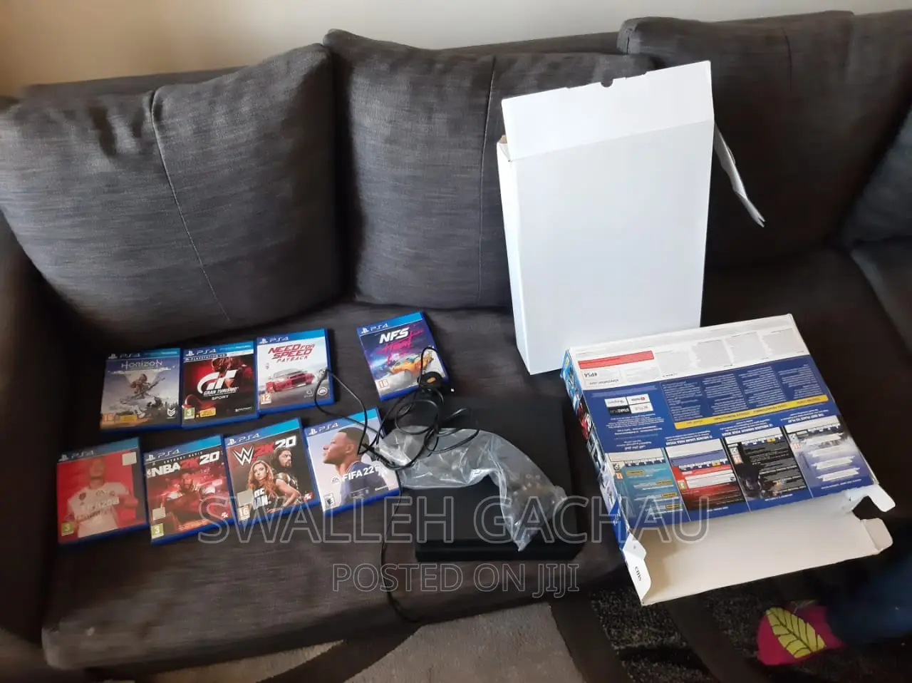 Play Station 5 and 4