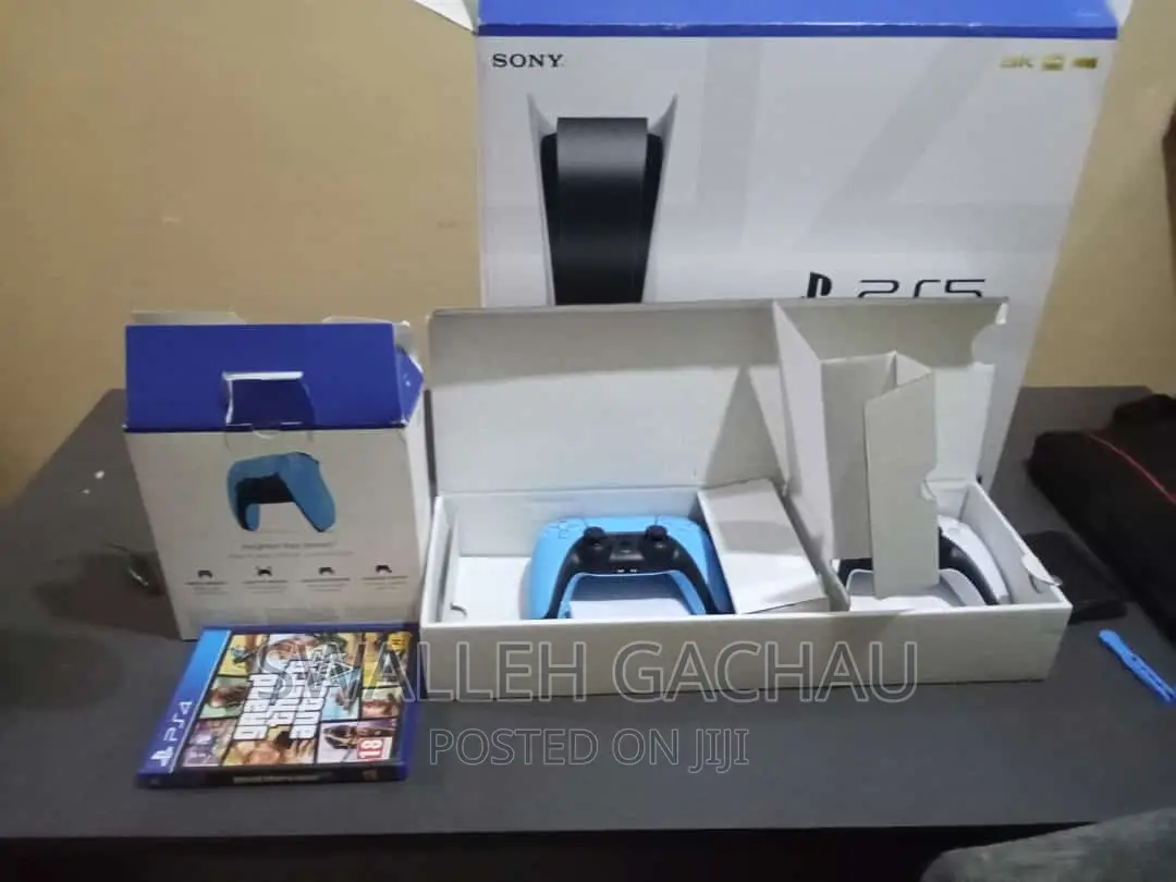 Play Station 5 and 4