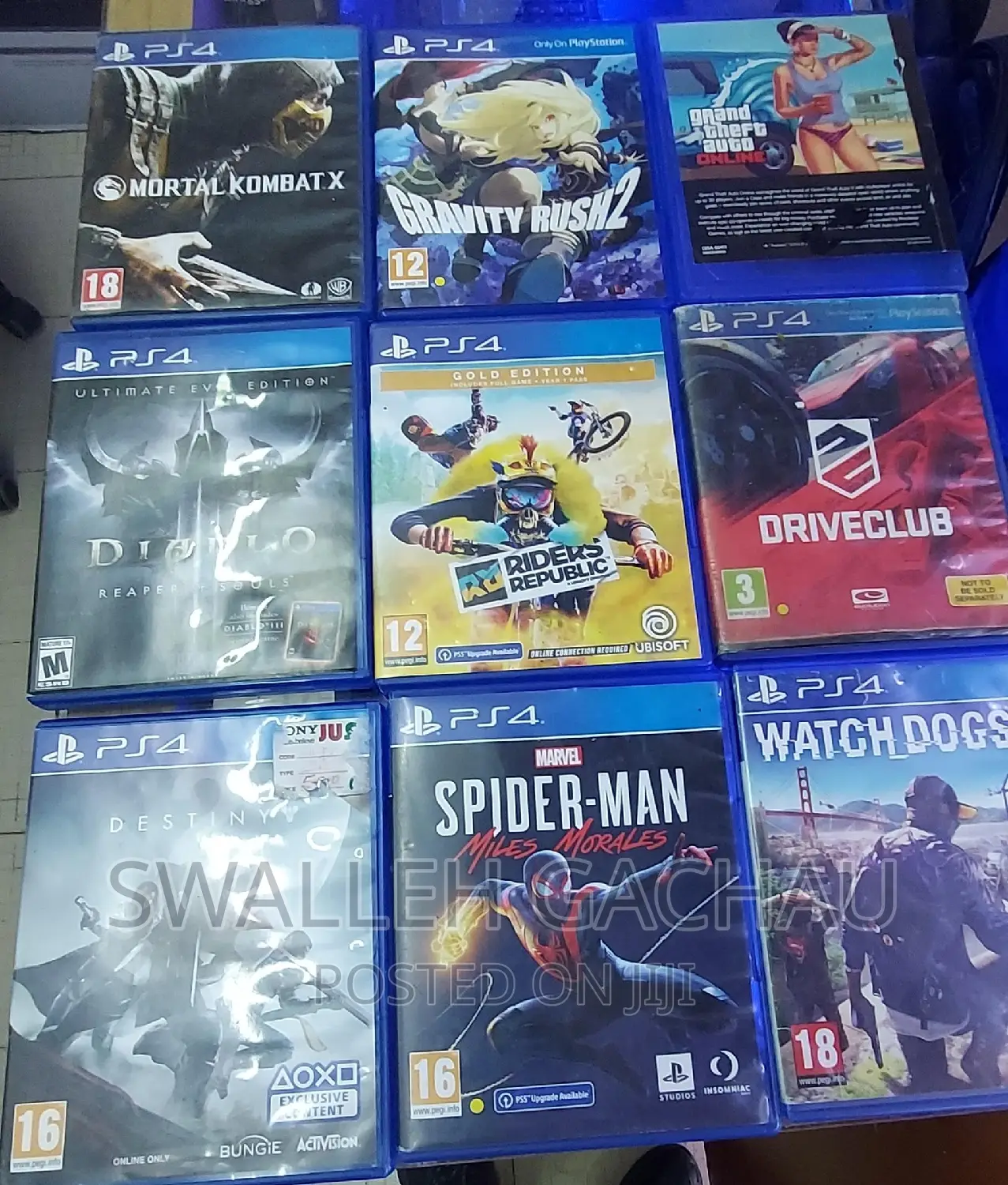 Play Station 5 and 4