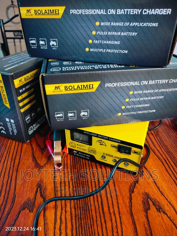Automatic Battery Charger. Smart Charging