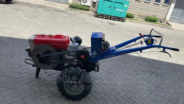 Multipurpose Farming Mini Walk Behind Tractor - main view