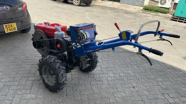 Multipurpose Farming Mini Walk Behind Tractor - thumbnail 2