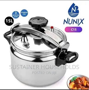 *NUNIX 15 Litres Pressure Cooker