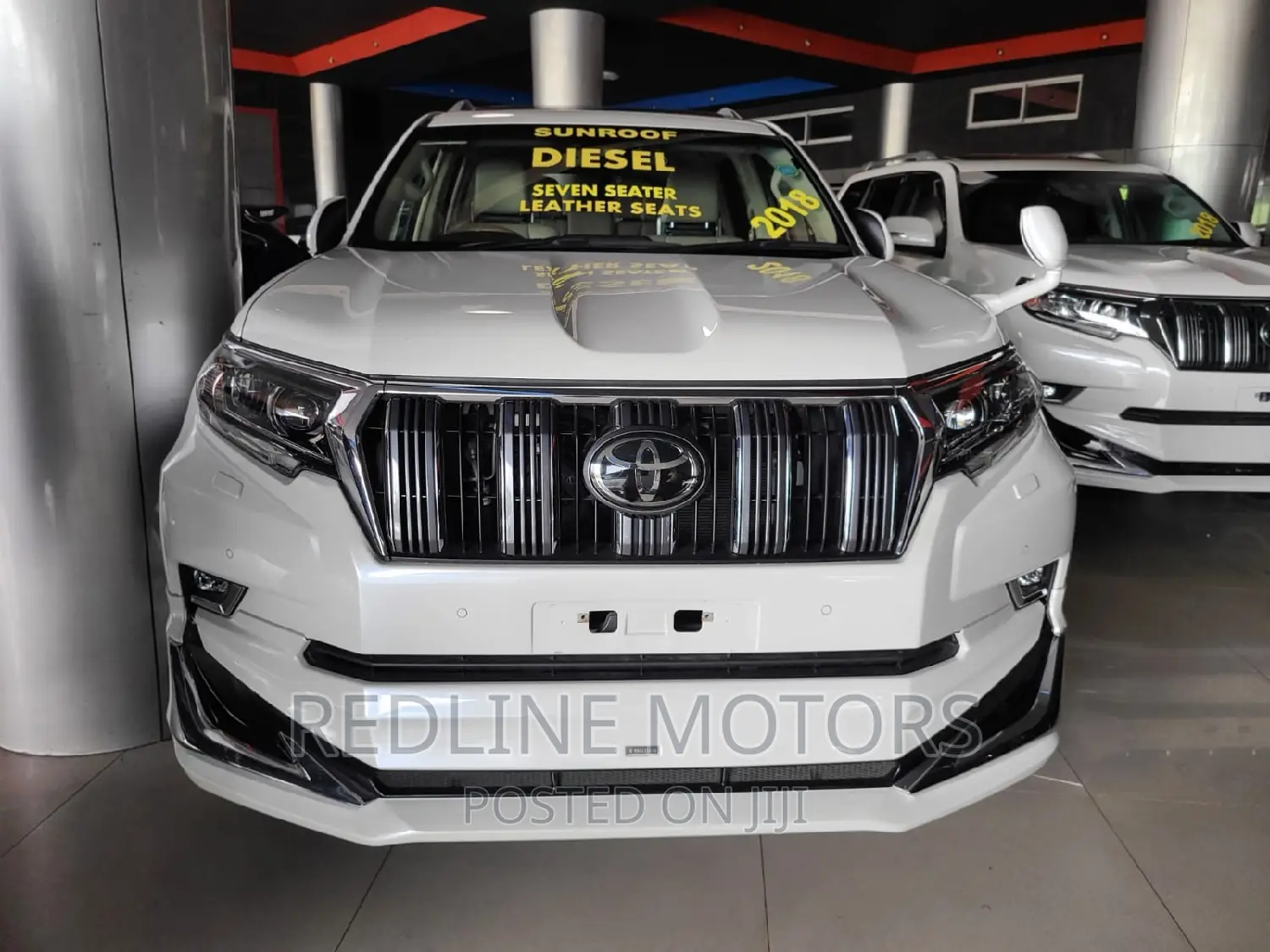 Toyota Land Cruiser Prado 2.8 2018 White