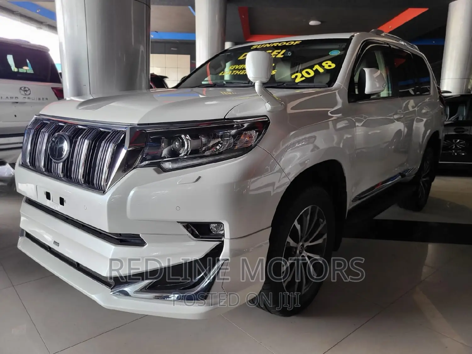 Toyota Land Cruiser Prado 2.8 2018 White