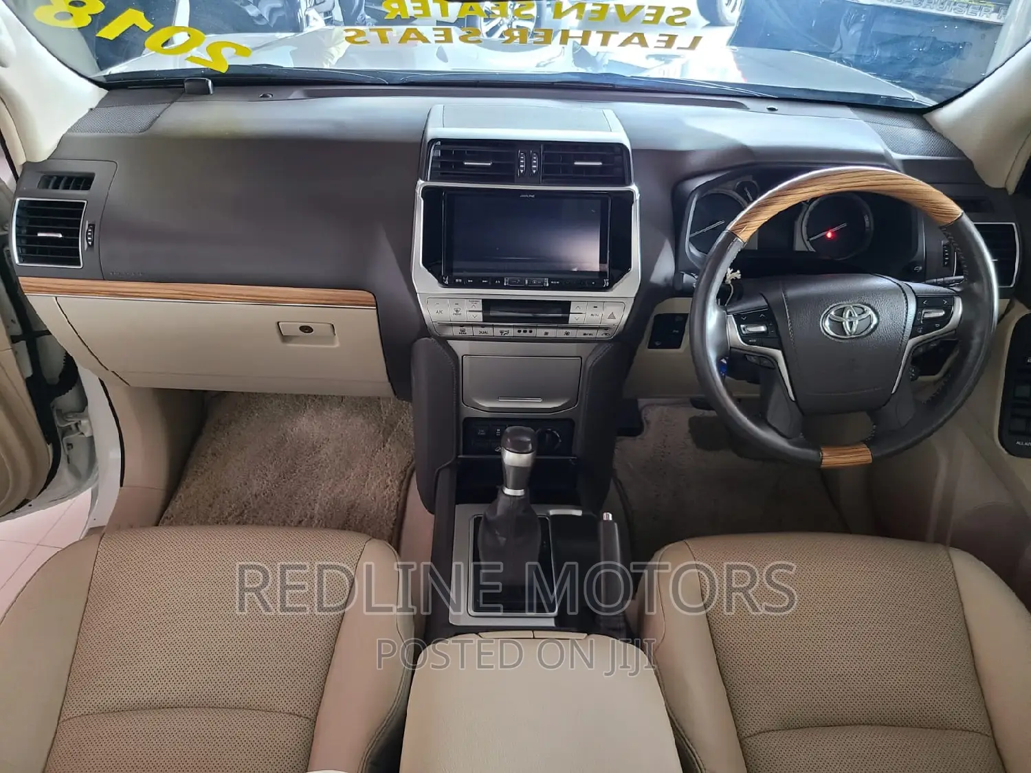 Toyota Land Cruiser Prado 2.8 2018 White