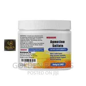 Agmatine Sulfate Muscle Building Boost Circulation, Nerve