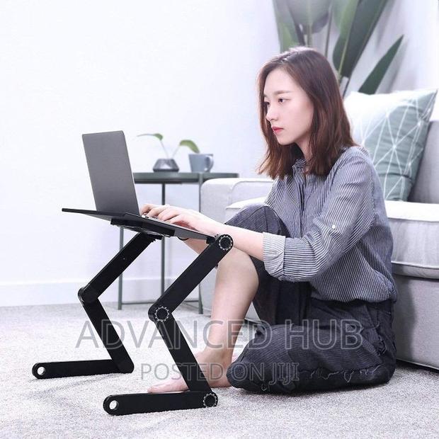 Adjustable Laptop Stand With Fab And Mouse Pad - thumbnail 2