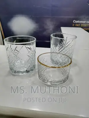3 Piece Timeless Glass Set Made in Turkey
