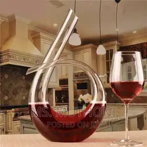 1500 Ml Clear Wine Decanter