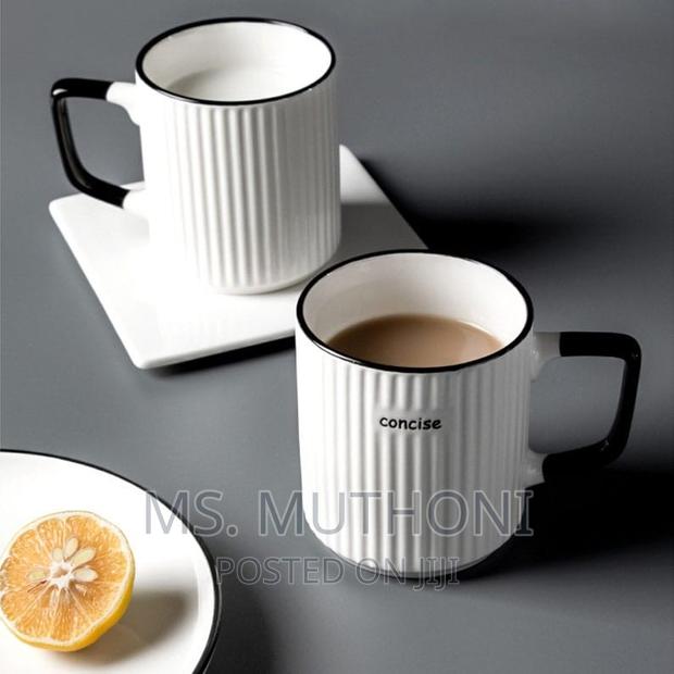 *6 Pieces Concise Quality Ceramic Cups - main view