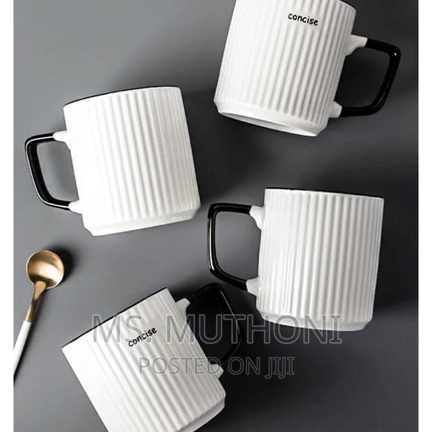 *6 Pieces Concise Quality Ceramic Cups - thumbnail 2