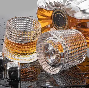 Set of 6 Wobbling Whiskey Glasses