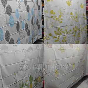 Heavy Material 180x200cm PEVA Bathroom Screens 12 