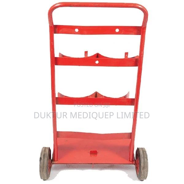Wheel Spare Trolley Big, Red, H 46inch, W 20inch