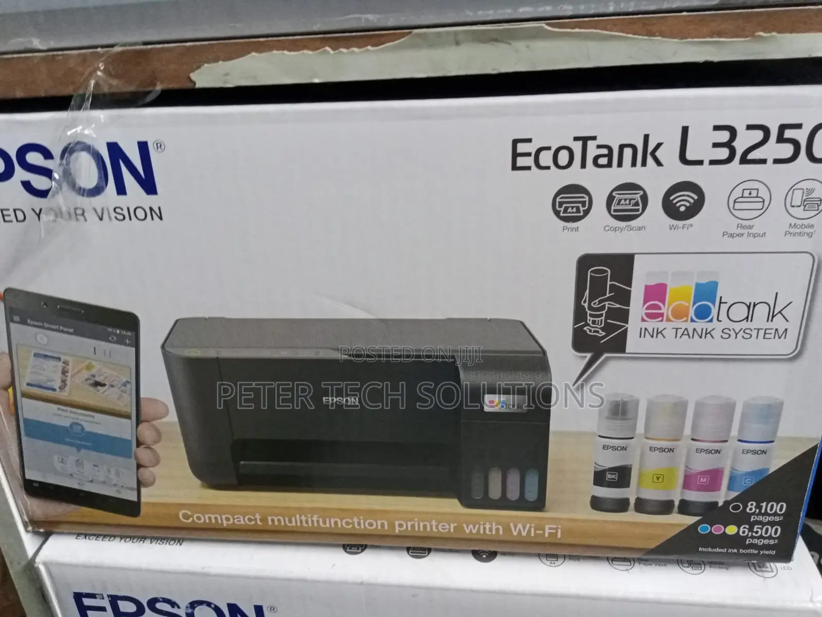 Epson Ecotank Printer L3250 to a Personal Computer Using Wi