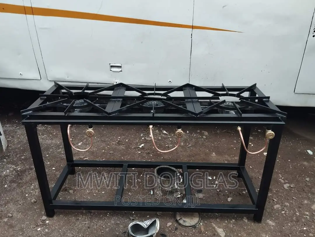 Mild Steel Gas Cooker Three Burner