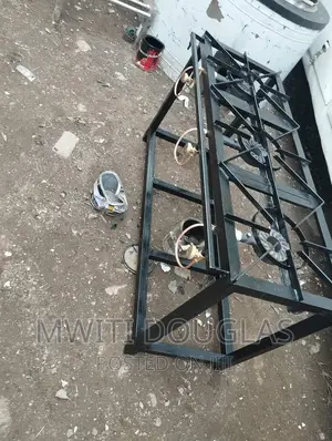 Commercial Three Burner Gas Cooker