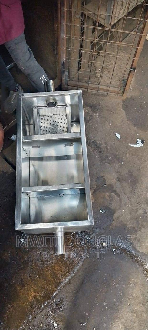Stainless Steel Kitchen Grease Trap - main view