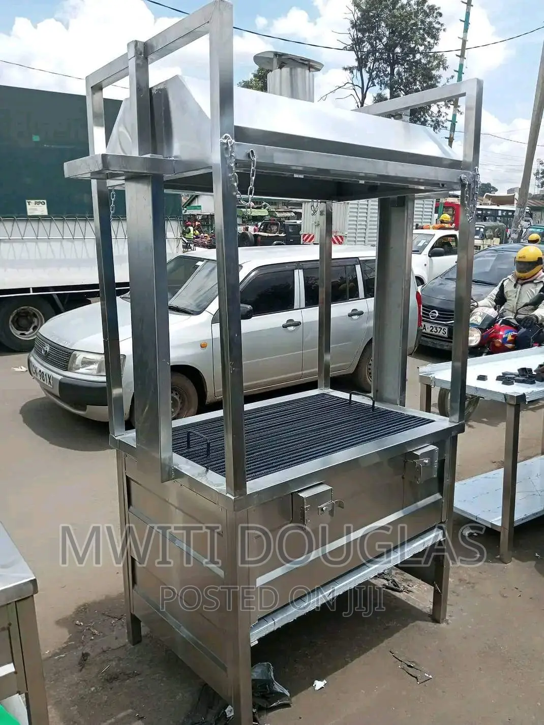 Stainless Steel Nyama Choma Grill Jiko