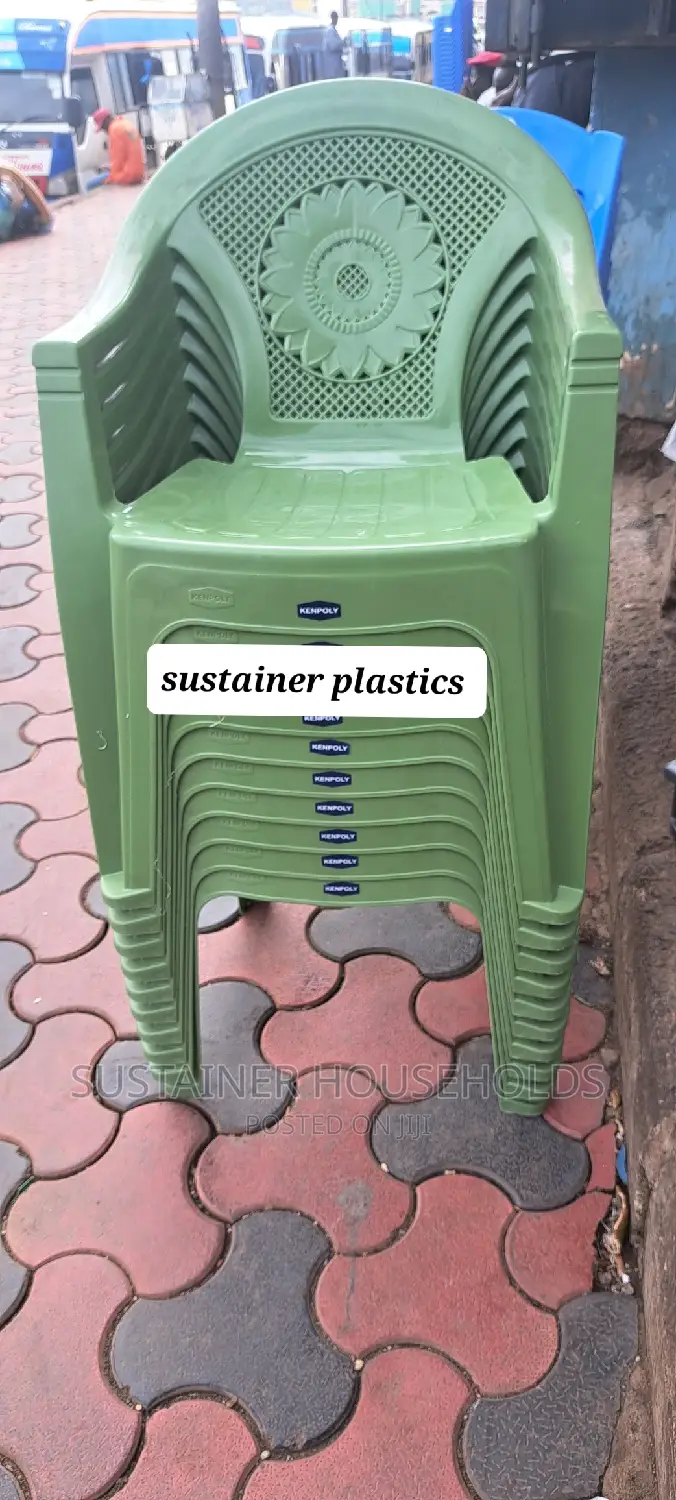 Jungle Green Kenpoly Plastic Chairs