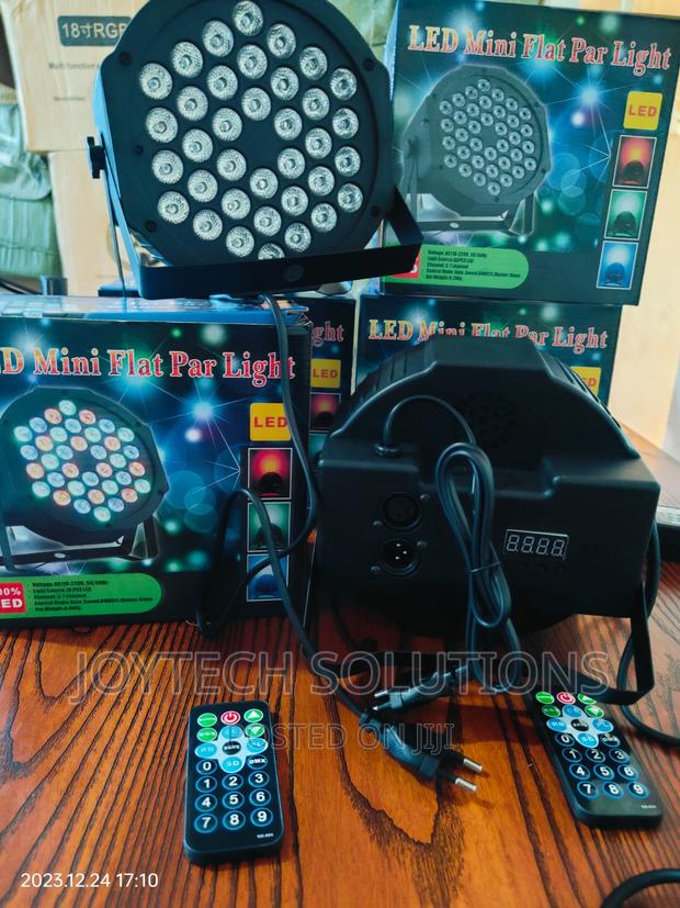 Stage LED Par Lights .Dmx Control Sound Activated - main view