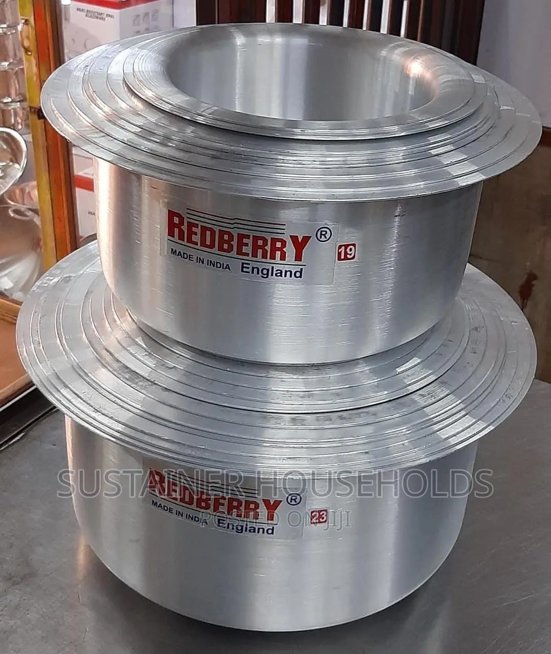 *Redberry Aluminium Sufuria Cookware*