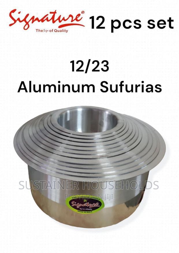 *Signature 12/23 (12pcs) Aluminum Sufurias*